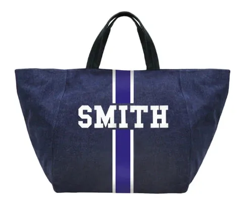 Denim Large Tote