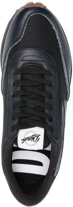 Diesel S-Racer mesh contrasting sneakers Black