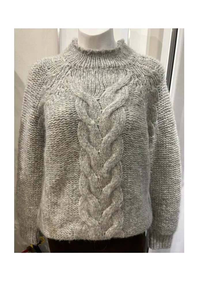 Dolcevita GREY Wool Pullover