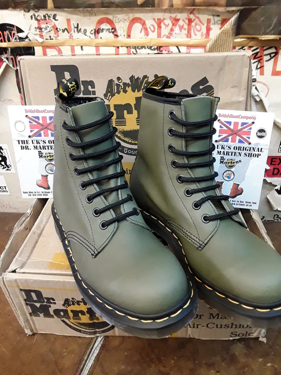 Dr Martens 1460 Made in England Green Veccio Various Sizes