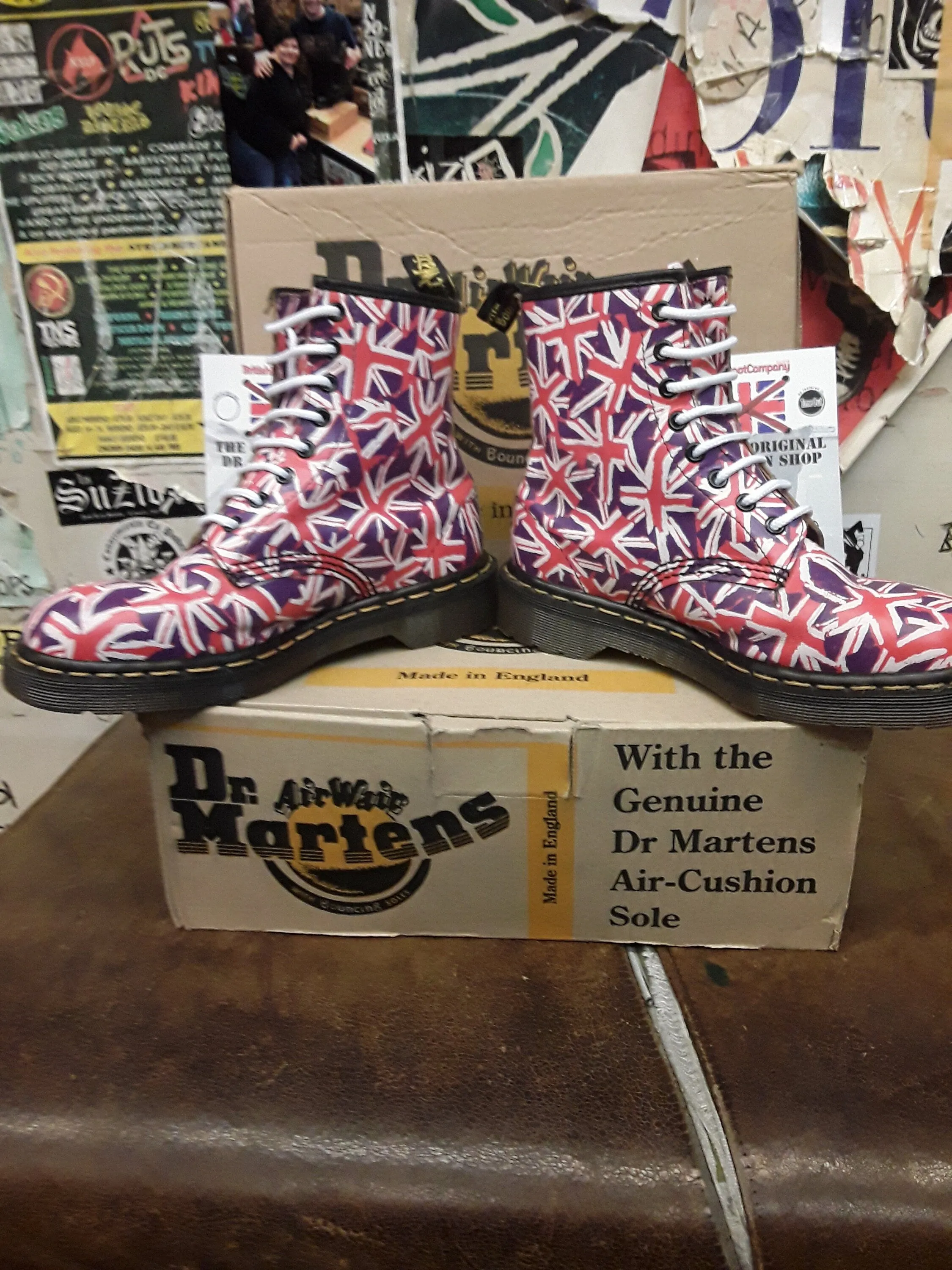 Dr Martens 1460 Union Jack Made in England Size 5