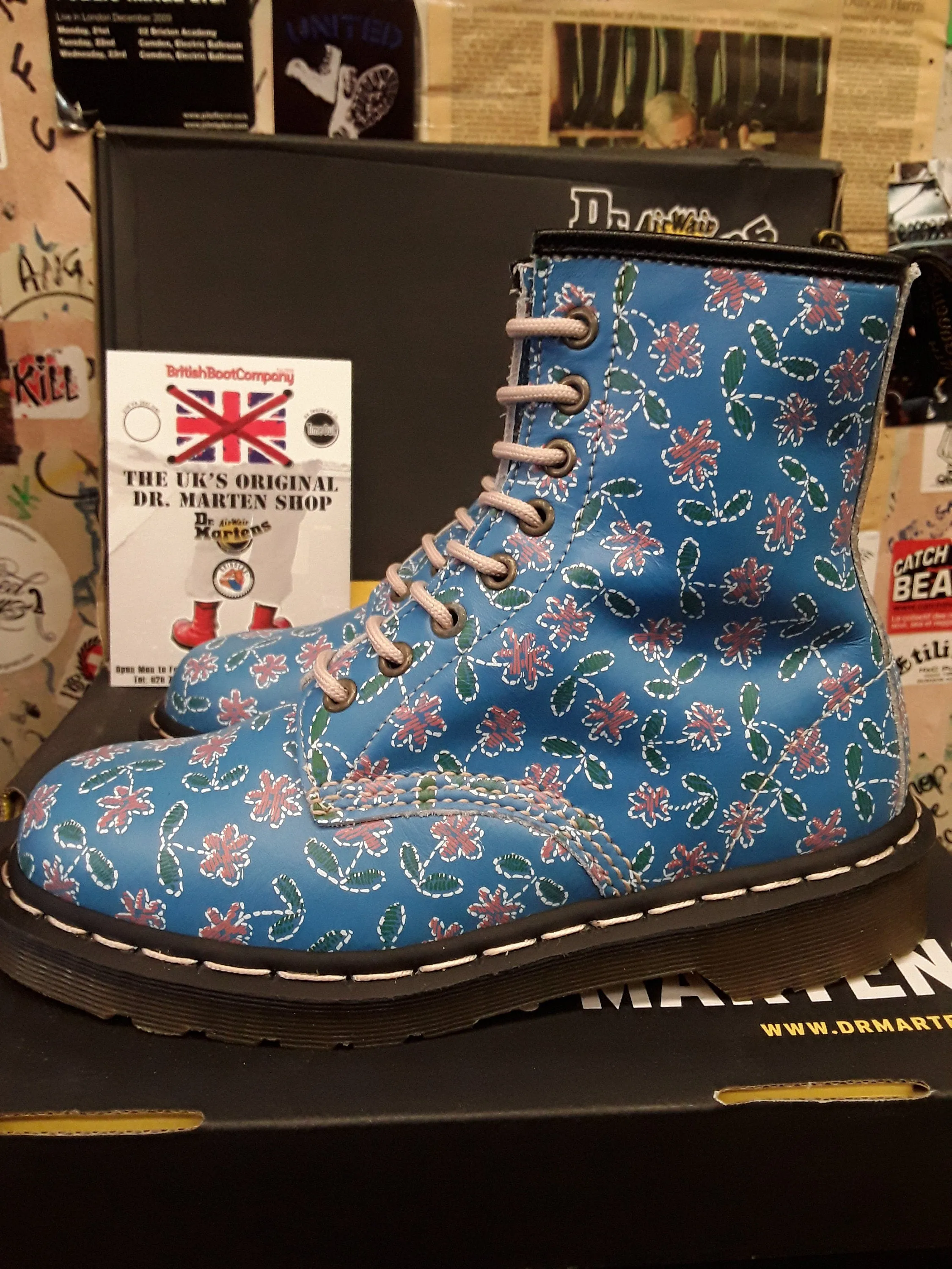 DR MARTENS 1460Z cornflowers blue. Limited Edition,  Various sizes.