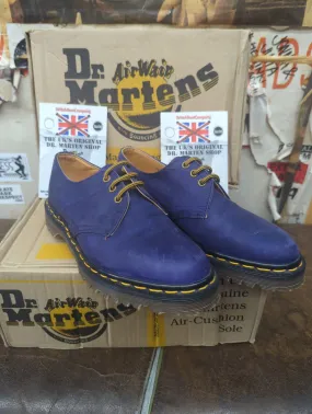 Dr Martens 1461 Purple Waxy Made in England Size 6