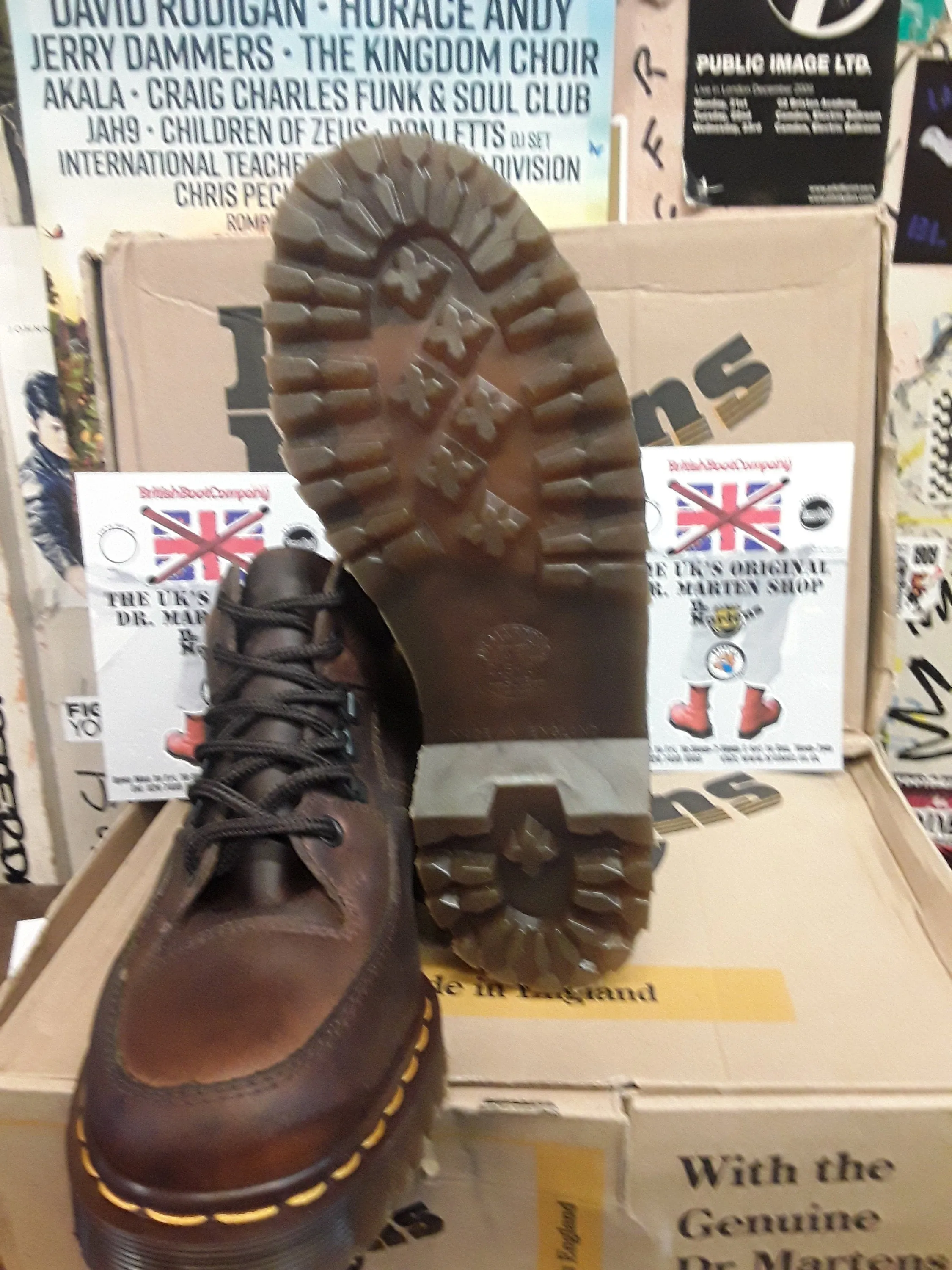 Dr Martens 2128 Aztec Crazy Horse Made in England Size 5