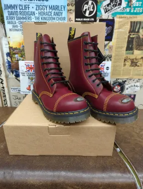 Dr Martens 2A42 Cherry 8 Hole Made in England Sizes 7 & 11