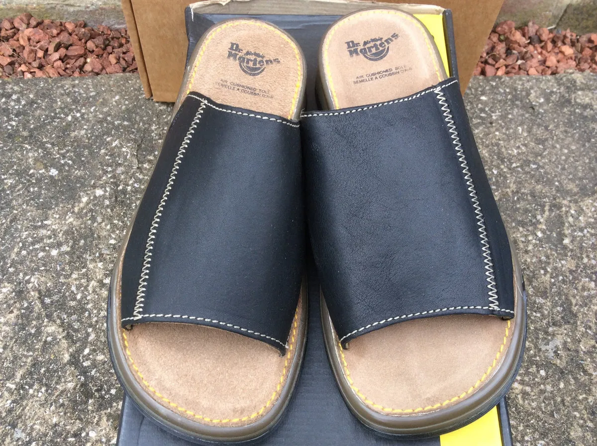 Dr Martens 5a55 Made in England Black Mule Sizes 7 and 8