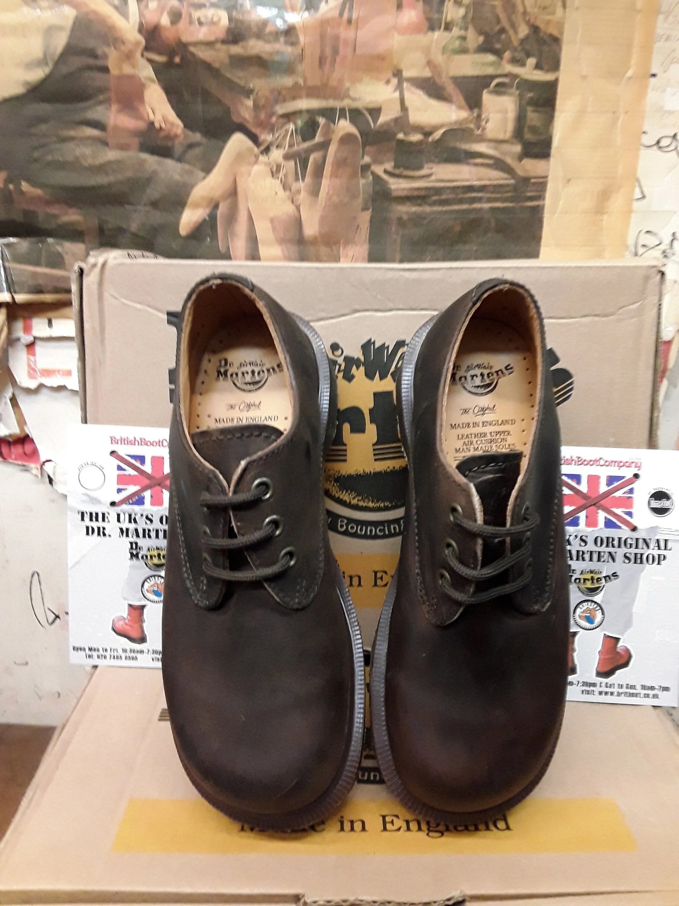 Dr Martens 8252 Gaucho 3 HOLE Made in England Size 3