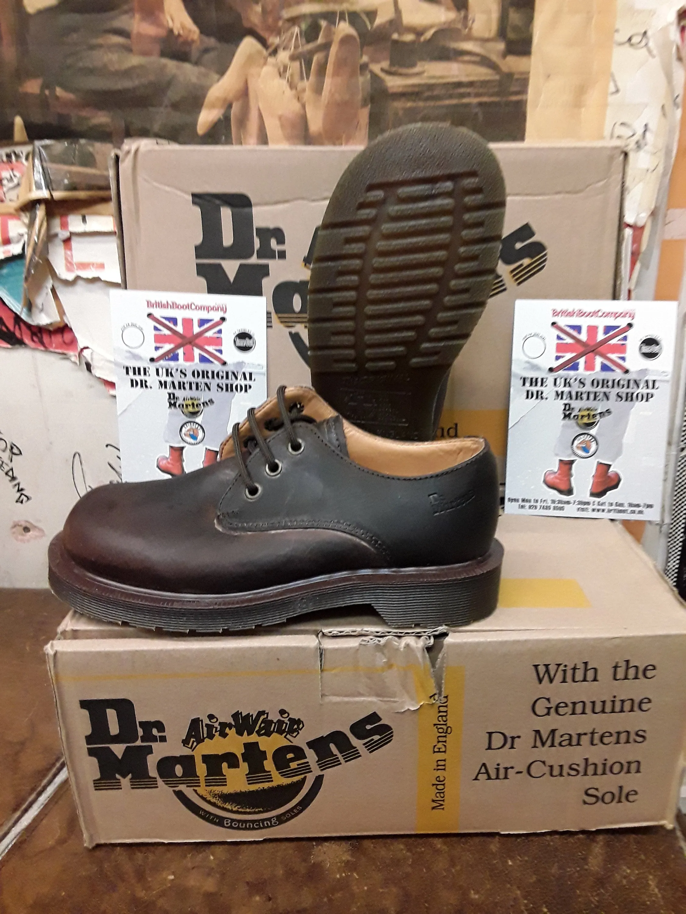 Dr Martens 8252 Gaucho 3 HOLE Made in England Size 3