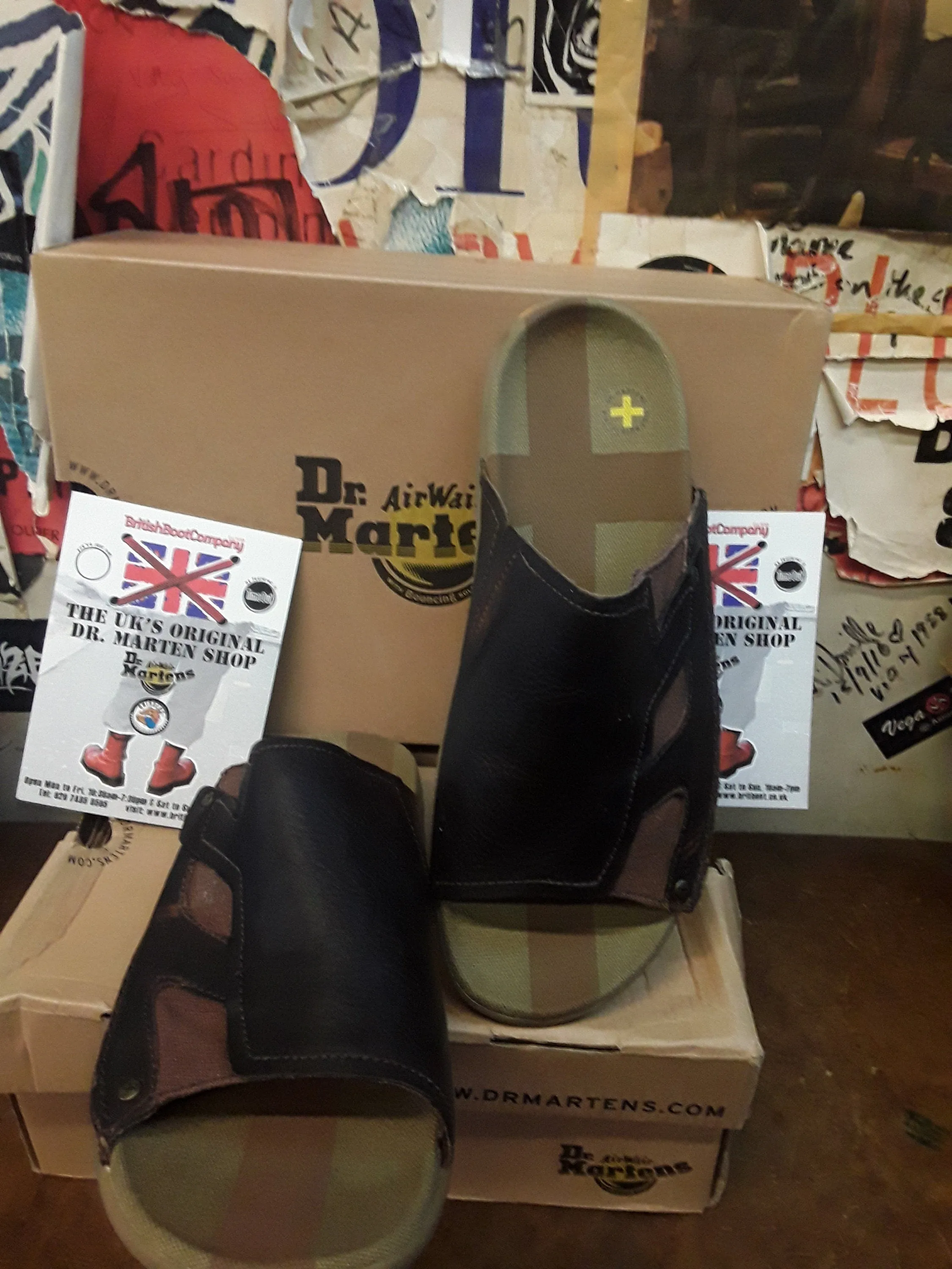 Dr Martens 8c35 Mens Brown Sandal Size 10