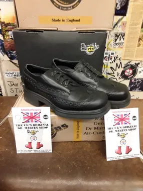 Dr Martens 9749 Made in England Black Brogue Size 8