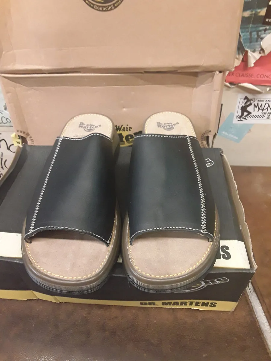 Dr Martens Black Sandal Made in England, Various Sizes