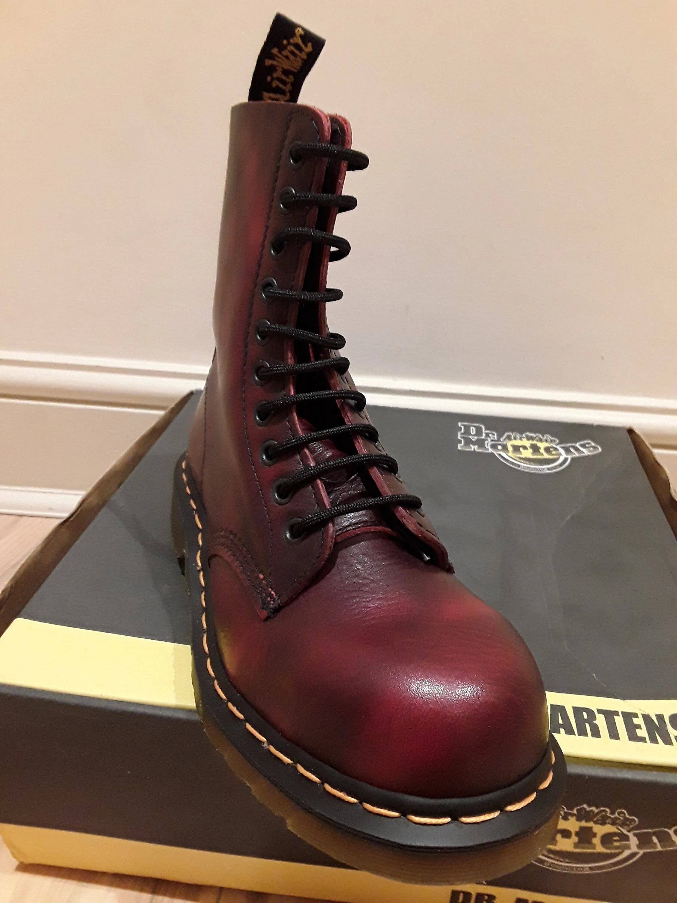 Dr Martens Dark Red soft leather 1919z - Various sizes