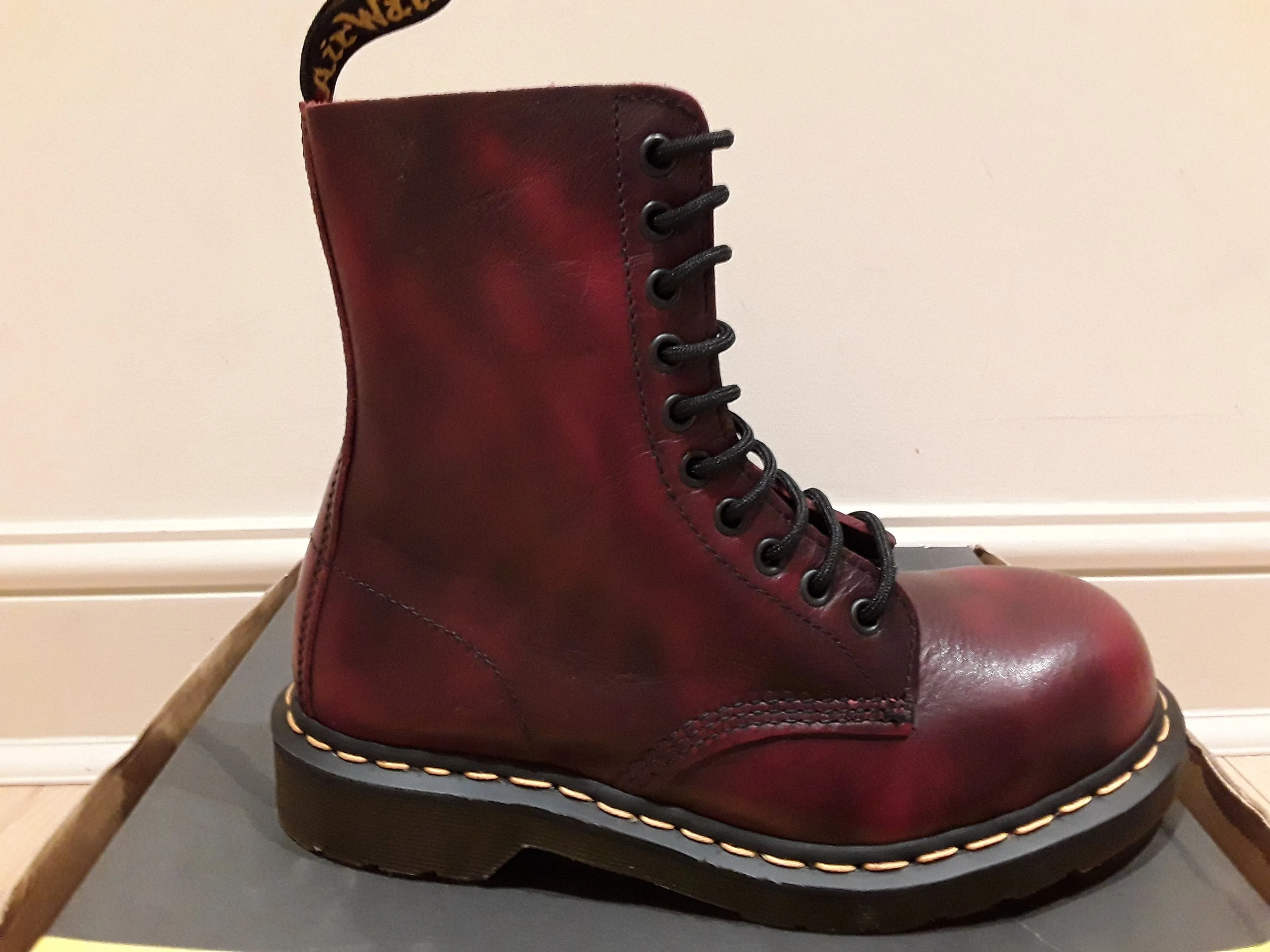 Dr Martens Dark Red soft leather 1919z - Various sizes