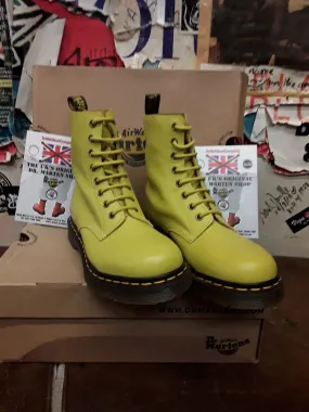 Dr Martens Pascal Sun Yellow Soft Leather Size 5