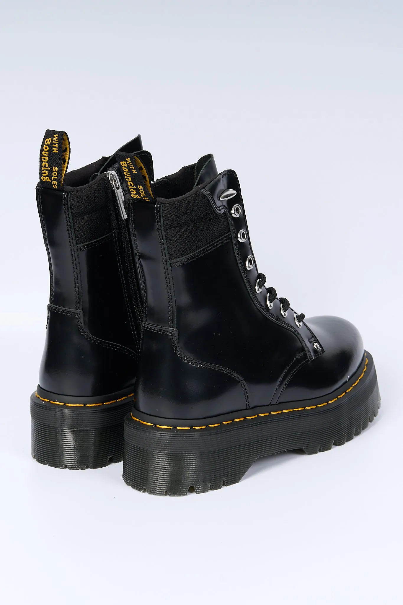 Dr. Martens Stivali Jadon Hardware Nero Donna