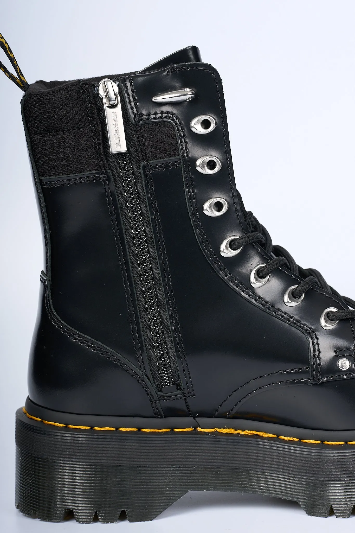 Dr. Martens Stivali Jadon Hardware Nero Donna