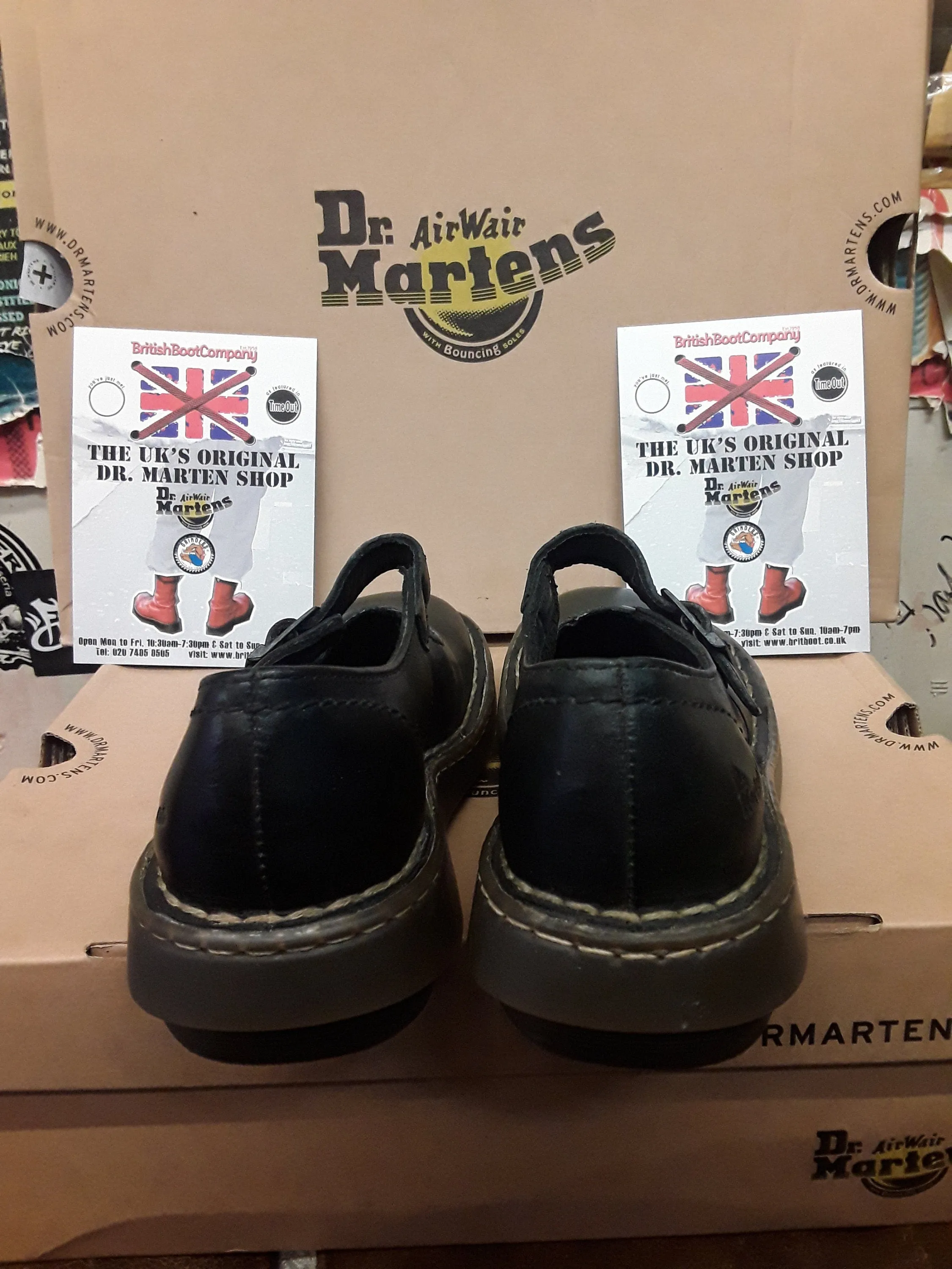 Dr Martens vintage Mary Jane's, Mel sole, Size UK 4