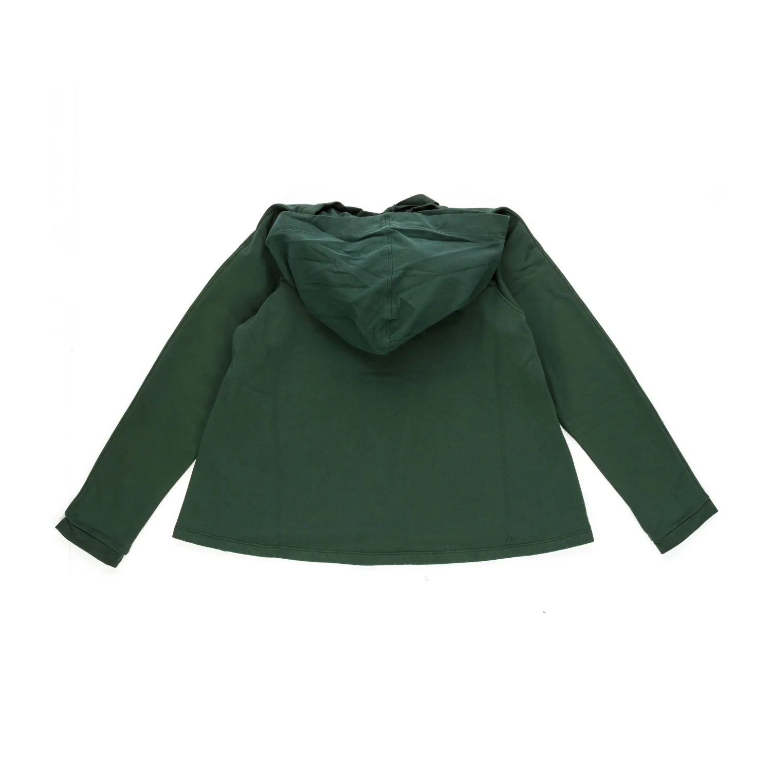 European Culture Girl Dark Green Hoodie