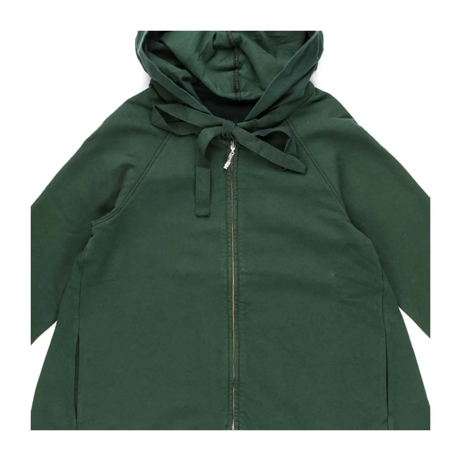 European Culture Girl Dark Green Hoodie