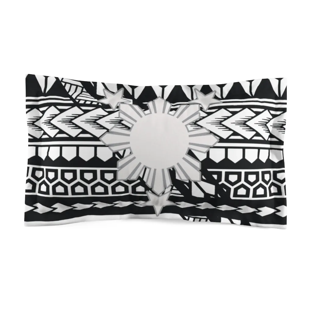 Filipino Tribal Microfiber Pillow Sham