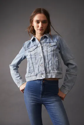 Free People Rumors Denim Jacket