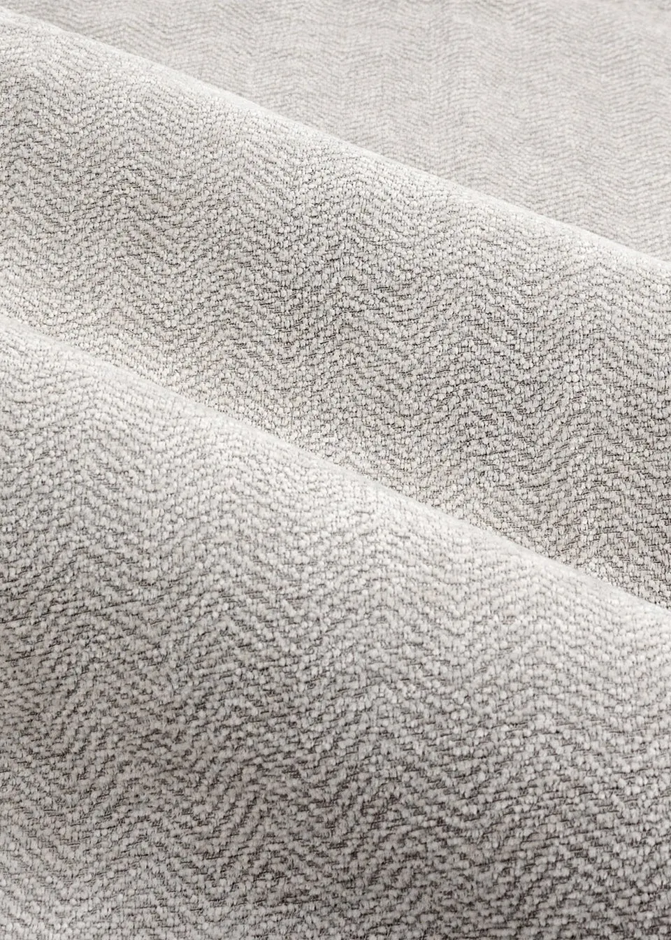 furn. Hudson Herringbone Chenille Eyelet Curtains