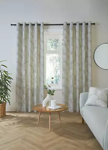 Fusion Matteo Eyelet Lined Curtains | Kaleidoscope