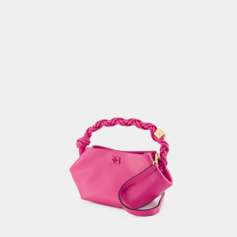 Ganni Bou Mini Crossbody - Ganni - Leather - Pink