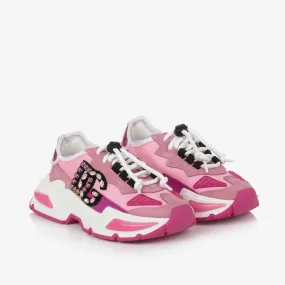 Girls Pink Daymaster Trainers