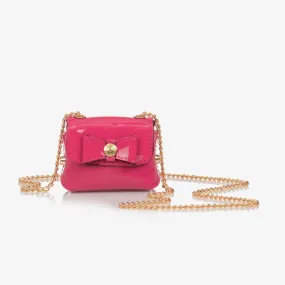 Girls Pink Mini Shoulder Bag (8cm)