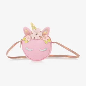 Girls Pink Unicorn Shoulder Bag (15cm)