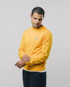 Glacier Point Saffron Pullover - Mulesing-free Merino Wool - Brava Fabrics