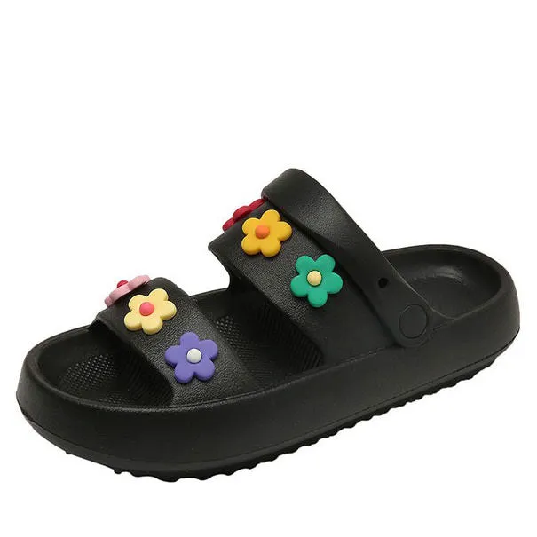 Indie Aesthetic Flower Sandals