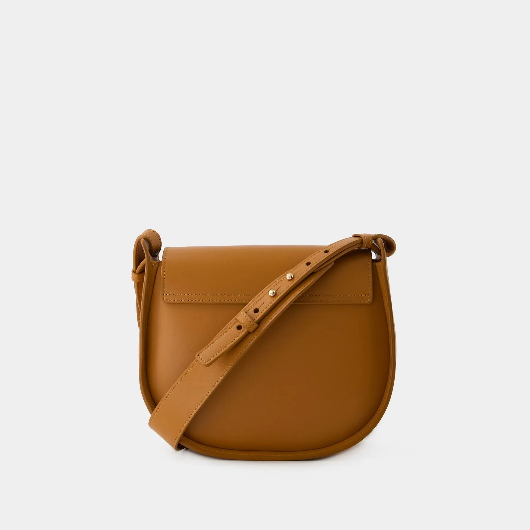 Ines de la Fressange  Senda Shoulder Bag  - Ines de la Fressange - Leather - Camel