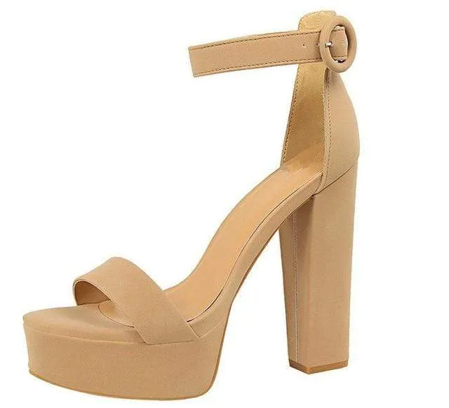 JIANBUDAN High Heel Sandals