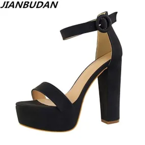 JIANBUDAN High Heel Sandals