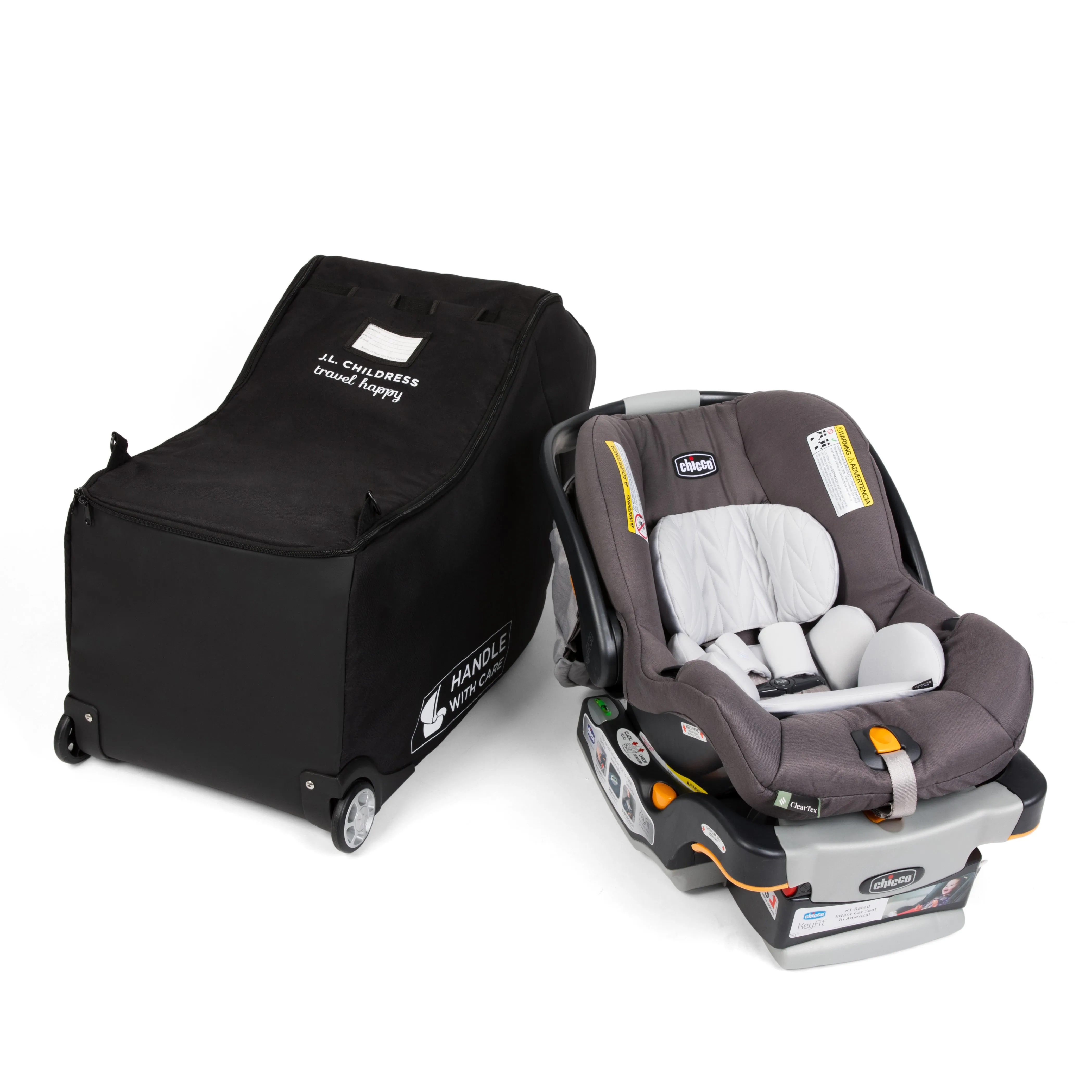 J.L. Childress J.L. Childress Premier Padded Infant Car Seat Travel Bag with Wheels