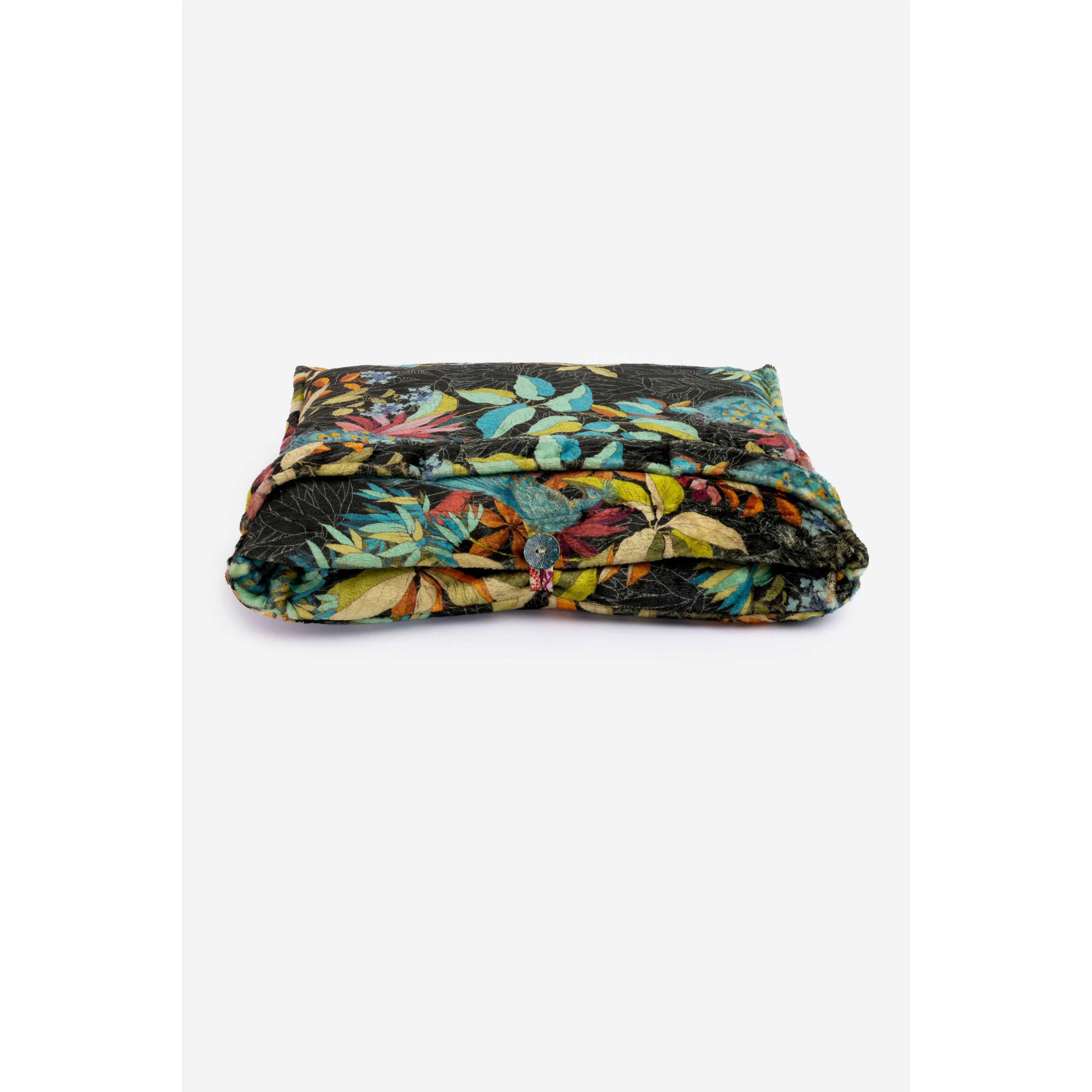   Johnny Was Paon Travel Blanket in Paon Print   