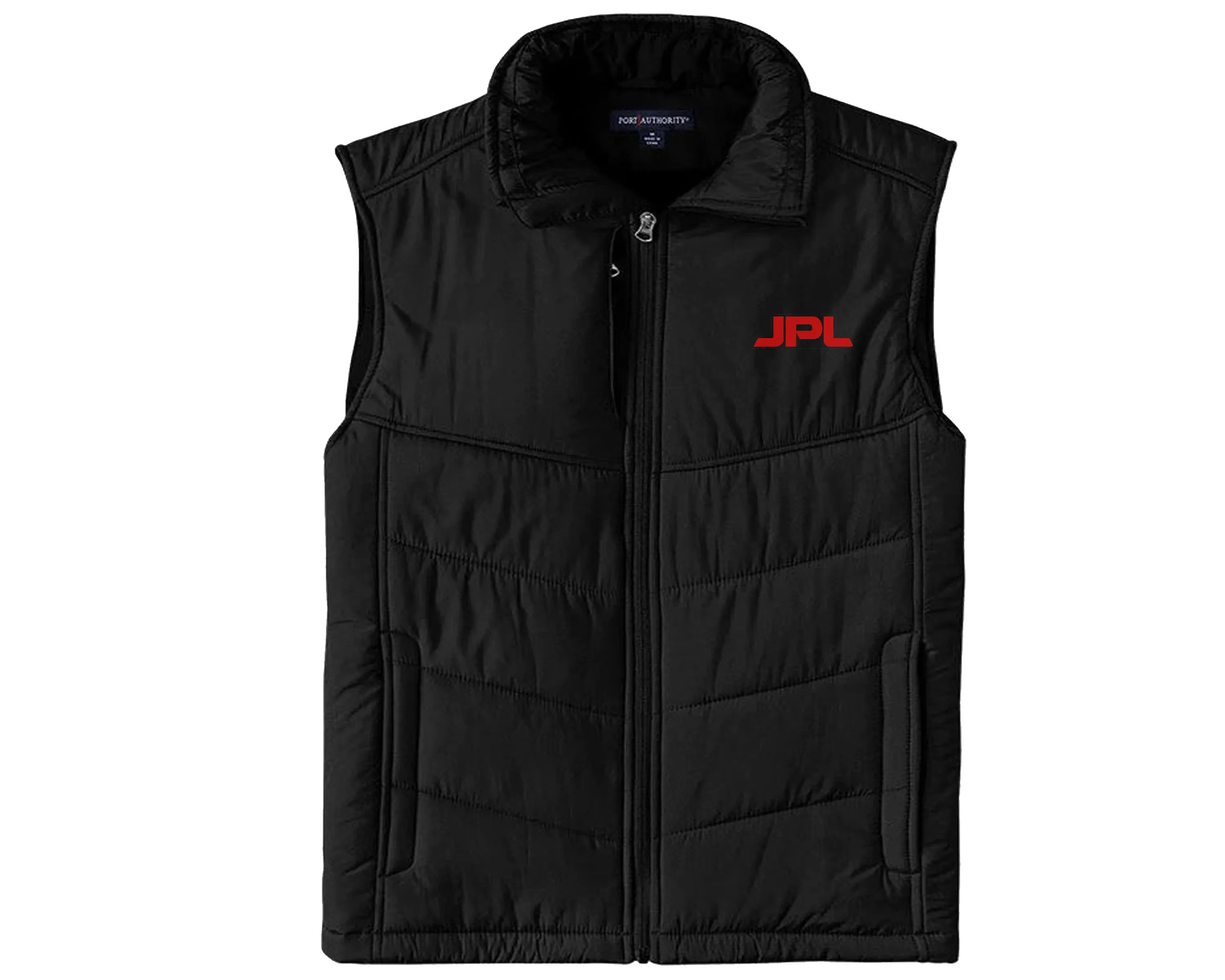 JPL Tri-Brand Back Logo Full Zip Vest