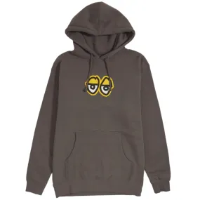 Krooked - Eyes LG Hoodie (Charcoal/Yellow) *SALE