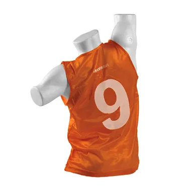 Kwikgoal Numbered Vest 1-18 - Orange