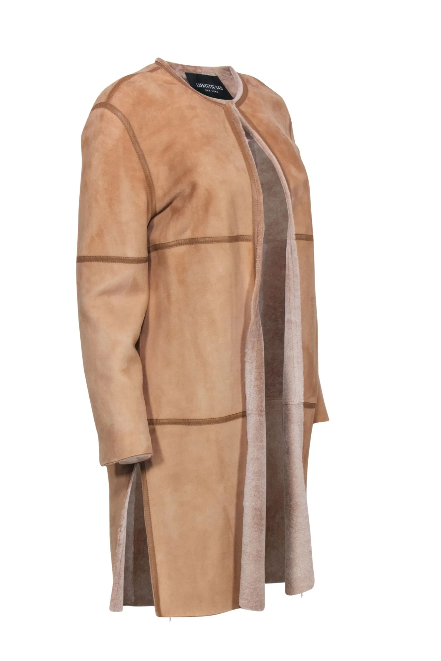 Lafayette 148 - Tan Shearling Jacket Sz M