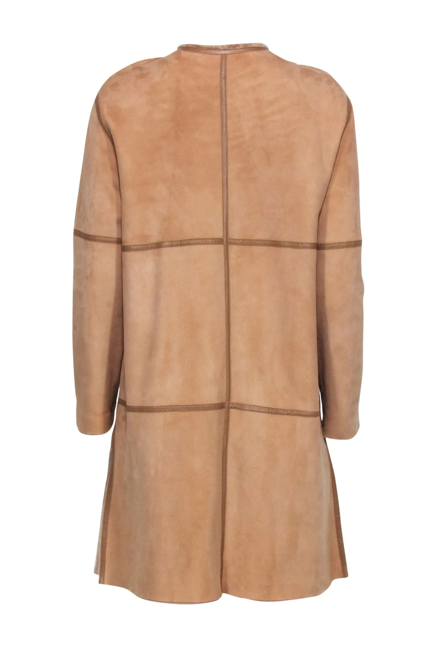 Lafayette 148 - Tan Shearling Jacket Sz M