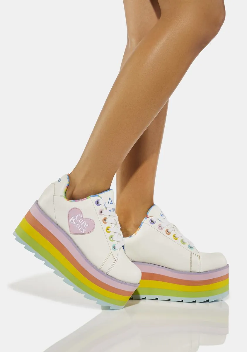 Lala Care Bears Platform Sneakers-