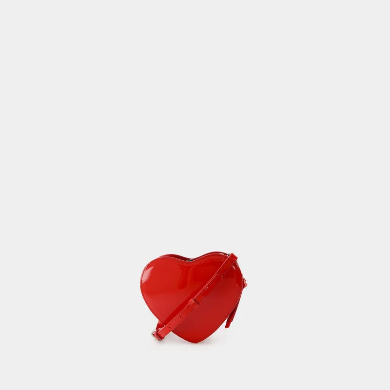 Louise Heart Crossbody - Vivienne Westwood - Leather - Red