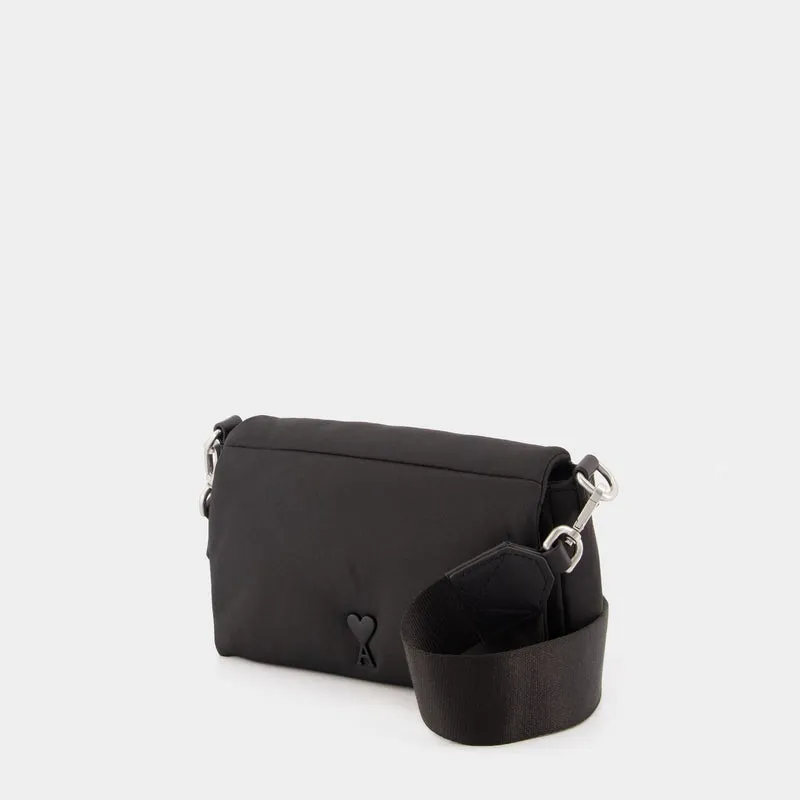 Lunch Box Crossbody - AMI Paris - Synthetic - Black