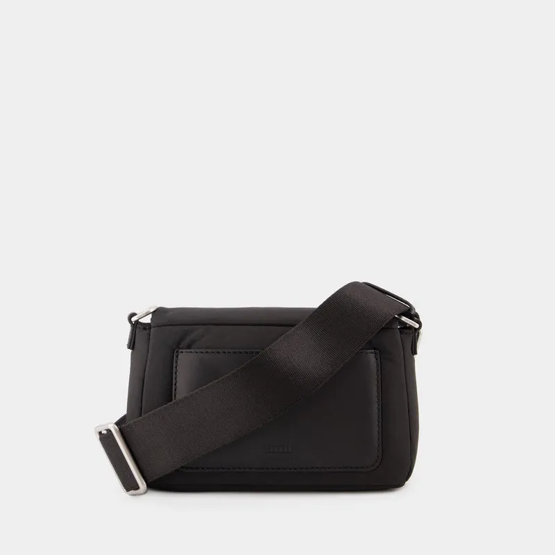 Lunch Box Crossbody - AMI Paris - Synthetic - Black