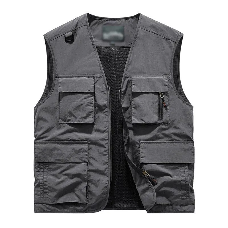 Men's Casual V-Neck Quick Dry Vest 87678973M