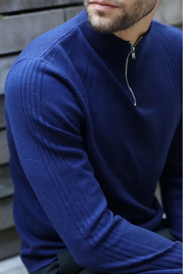 Men's Merino Half-Zip Pullover