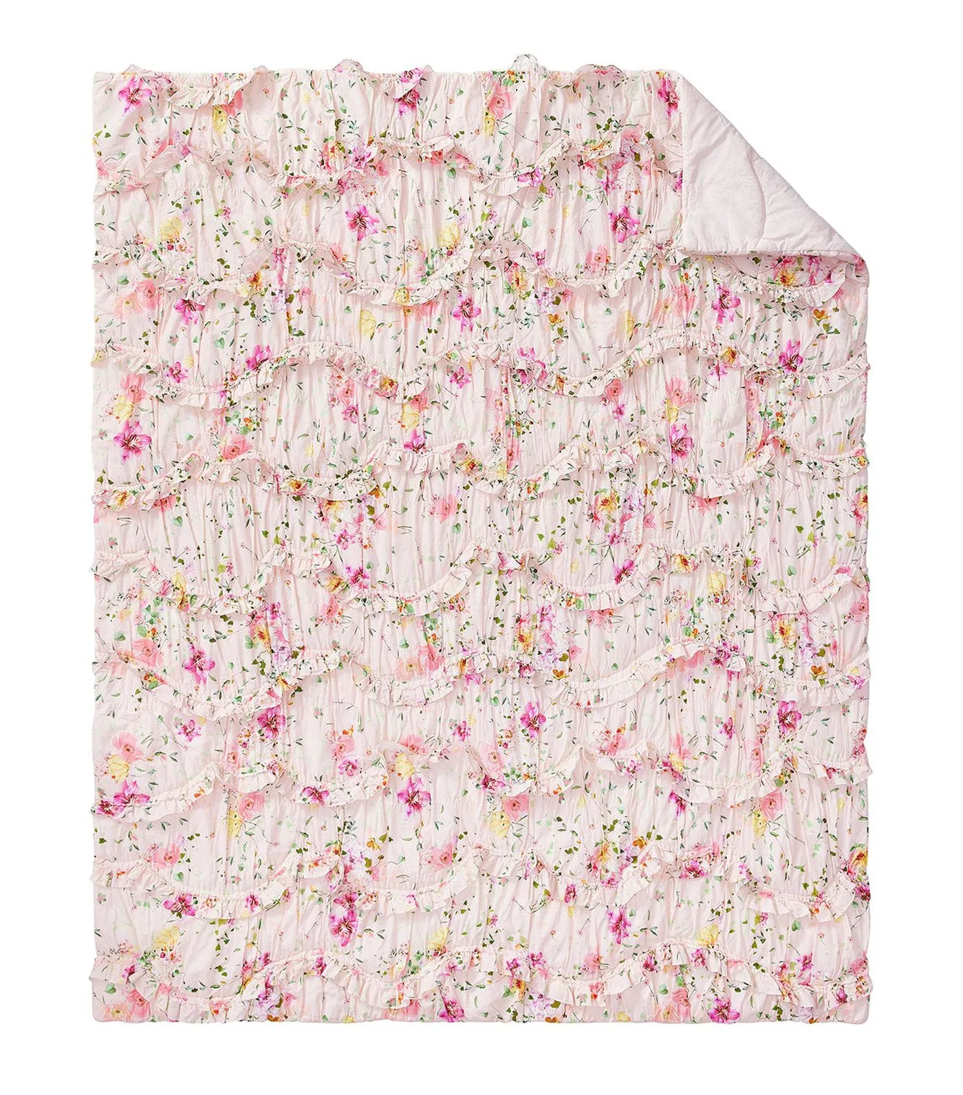 Monique Lhuillier Jolie Quilt and Shams, Multicolor